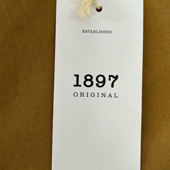 Men's Glinks 1987 Golf 40 XL Chino Khakis Shorts Taupe Stretch Casual NWT - Picture 6 of 8